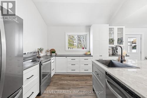 122 Mcguire Beach Road, Kawartha Lakes (Carden), ON - Indoor Photo Showing Kitchen With Upgraded Kitchen