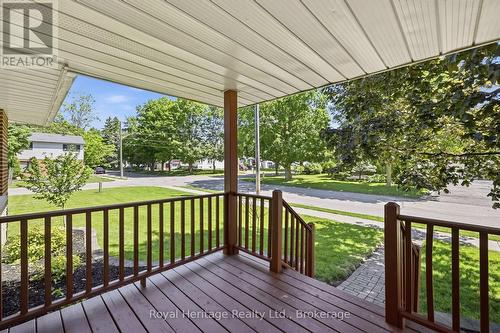 12 Simcoe Street, Whitby (Brooklin), ON - Outdoor With Deck Patio Veranda With Exterior