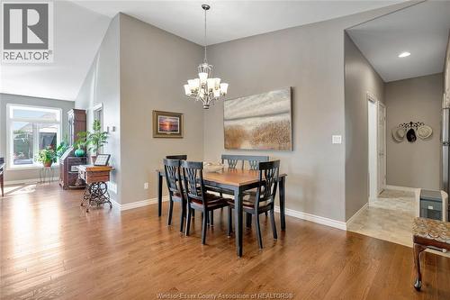 1340 Aspenshore Avenue, Windsor, ON - Indoor Photo Showing Dining Room
