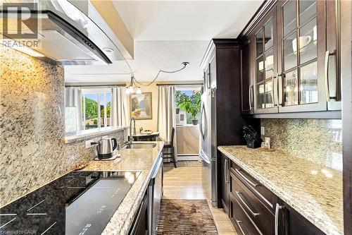 851 Queenston Road Unit# 202, Hamilton, ON - Indoor Photo Showing Kitchen