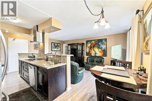 851 Queenston Road Unit# 202, Hamilton, ON - Indoor Photo Showing Kitchen