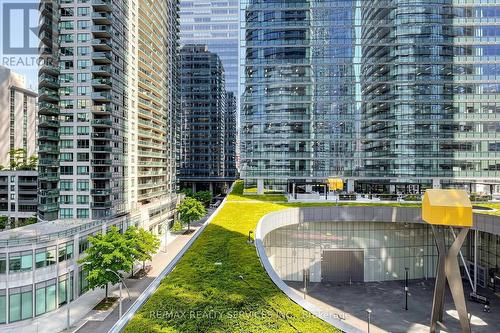 407 - 12 York Street, Toronto, ON - Outdoor With Balcony With Facade
