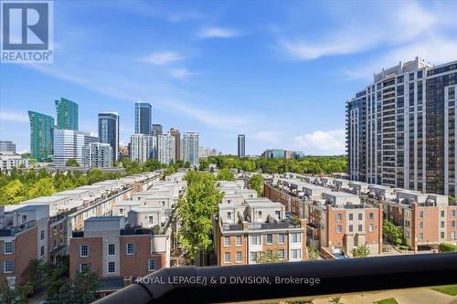 828 - 80 Harrison Garden Boulevard, Toronto, ON - Outdoor With Balcony