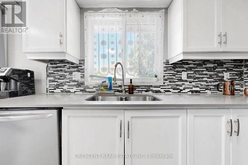 46 Pearson Drive, Hamilton, ON - Indoor Photo Showing Kitchen With Double Sink With Upgraded Kitchen