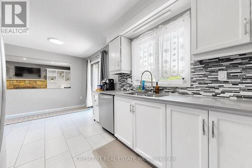 46 Pearson Drive, Hamilton, ON - Indoor Photo Showing Kitchen With Double Sink