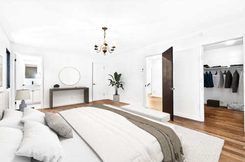 Chambre à coucher principale - 5516 Av. Westbourne, Côte-Saint-Luc, QC - Indoor Photo Showing Bedroom
