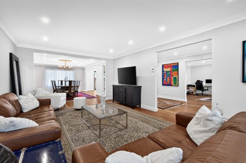 Salon - 5516 Av. Westbourne, Côte-Saint-Luc, QC - Indoor Photo Showing Living Room