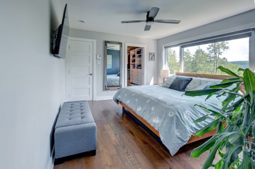Chambre à coucher principale - 906 Côte St-Gabriel O., Saint-Sauveur, QC - Indoor Photo Showing Bedroom