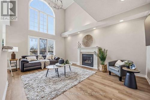 467 Oakwood Drive, Pickering, ON - Indoor Photo Showing Living Room With Fireplace