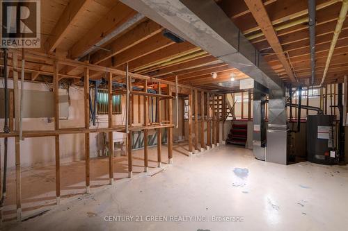 Unfinished Basement - 729 West 5Th Street, Hamilton, ON - Indoor Photo Showing Basement