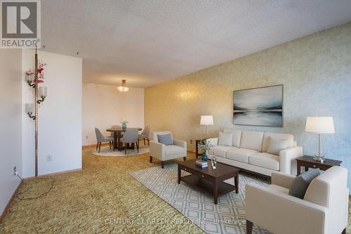 Virtually Staged - 729 West 5Th Street, Hamilton, ON - Indoor Photo Showing Living Room