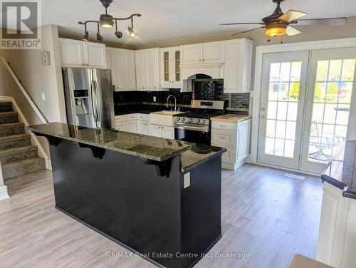 4 First Line, Centre Wellington (Elora/Salem), ON - Indoor Photo Showing Kitchen With Double Sink