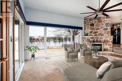 Virtually staged Living room w/Panoramic view - 