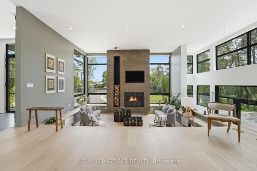 3404 Vivian Road, Whitchurch-Stouffville, ON - Indoor With Fireplace