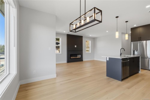 3482 Merlot Terr, Langford, BC - Indoor Photo Showing Kitchen With Upgraded Kitchen