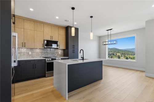 3482 Merlot Terr, Langford, BC - Indoor Photo Showing Kitchen With Upgraded Kitchen
