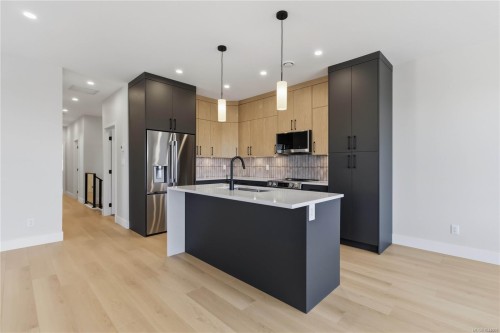 3482 Merlot Terr, Langford, BC - Indoor Photo Showing Kitchen With Upgraded Kitchen