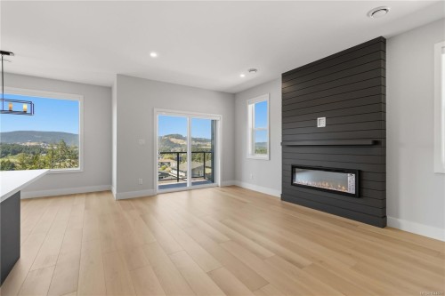 3482 Merlot Terr, Langford, BC - Indoor Photo Showing Living Room With Fireplace