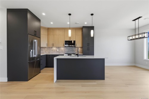 3482 Merlot Terr, Langford, BC - Indoor Photo Showing Kitchen With Upgraded Kitchen