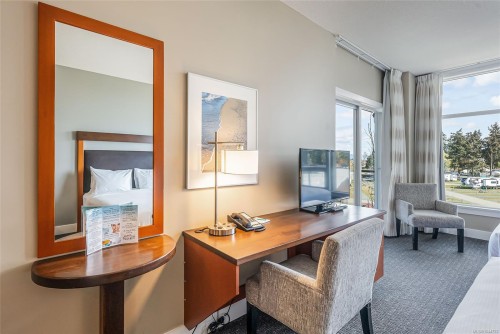 #307C-181 Beachside Dr, Parksville, BC - Indoor Photo Showing Office