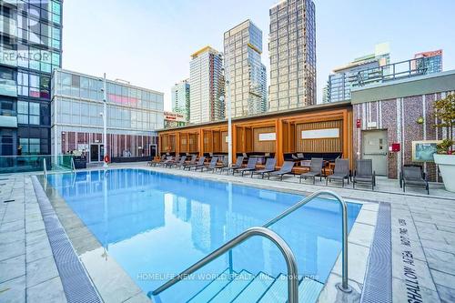 Roof Top Pool &  Cabanas - 4406 - 300 Front Street W, Toronto, ON - Outdoor With In Ground Pool