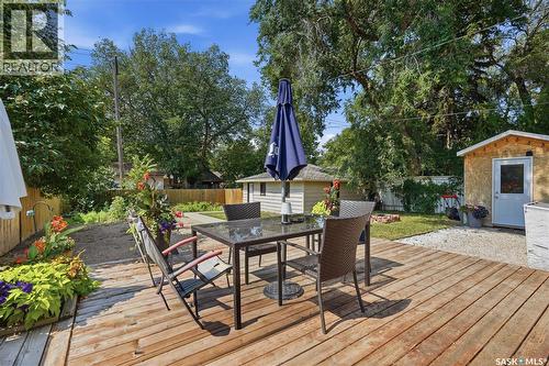 2816 Queen Street, Regina, SK - Outdoor With Deck Patio Veranda With Exterior