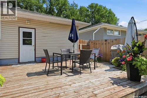 2816 Queen Street, Regina, SK - Outdoor With Deck Patio Veranda With Exterior