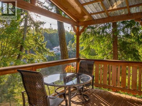 9951 Finn Bay Rd, Powell River, BC - Outdoor With Deck Patio Veranda With Exterior