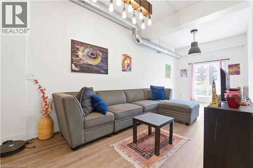 150 Colborne Street Unit# 204, Brantford, ON - Indoor Photo Showing Living Room