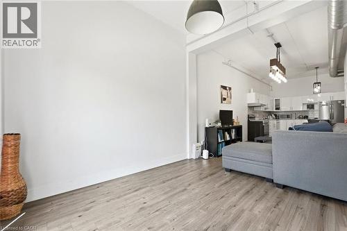 150 Colborne Street Unit# 204, Brantford, ON - Indoor Photo Showing Living Room