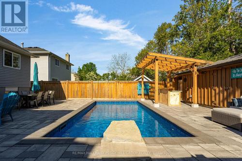 44 Knicely Road, Barrie, ON - Outdoor With In Ground Pool With Deck Patio Veranda