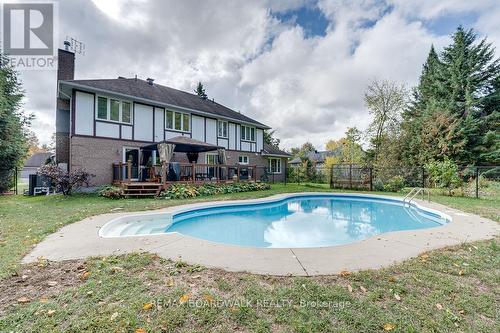 7089 Bush Drive, Ottawa, ON - Outdoor With In Ground Pool With Deck Patio Veranda
