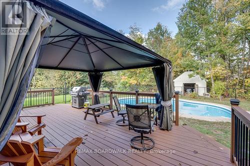 7089 Bush Drive, Ottawa, ON - Outdoor With In Ground Pool With Deck Patio Veranda With Exterior
