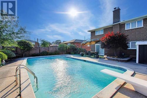 5 Byworth Boulevard, Toronto, ON - Outdoor With In Ground Pool With Backyard