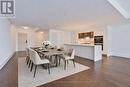 VIRTUALLY STAGED - 214 - 155 Merchants' Wharf, Toronto, ON  - Indoor Photo Showing Dining Room 
