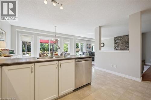 56 Henhoeffer Crescent, Kitchener, ON - Indoor Photo Showing Kitchen With Double Sink