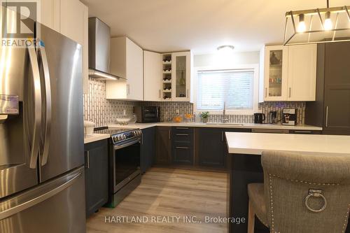 22 Berkely Street, Wasaga Beach, ON - Indoor Photo Showing Kitchen With Stainless Steel Kitchen With Upgraded Kitchen