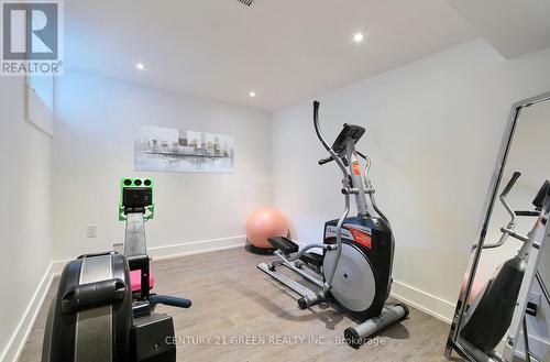 Basement Bedroom - 32 Castlebar Road, Toronto, ON - Indoor Photo Showing Gym Room