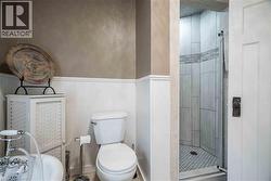 4-pc bathroom showing shower enclosure. - 