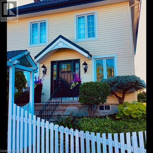 Enjoy the character and amazing attention to detail evident inside and out. - 99 Argyle Street N, Caledonia, ON - Outdoor