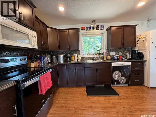 134 10Th Street, Humboldt, SK - Indoor Photo Showing Kitchen With Double Sink
