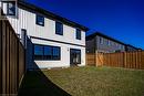 Expansive backyard with natural wood fencing and a gate - 111 Amber Street, Waterford, ON  - Outdoor With Exterior 