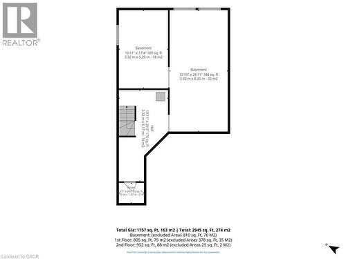 Floor plan - 111 Amber Street, Waterford, ON - Other