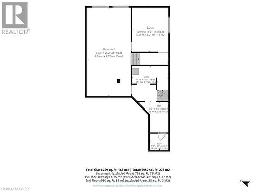 Floor plan - 115 Amber Street, Waterford, ON - Other