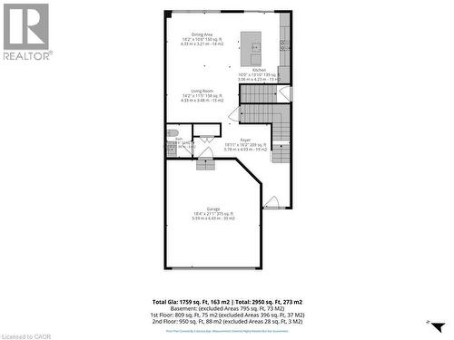 Floor plan - 115 Amber Street, Waterford, ON - Other
