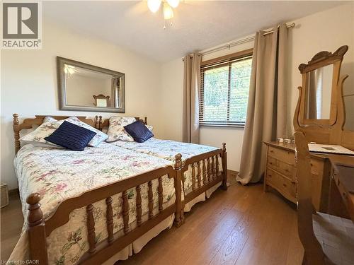 Hardwood flooring in all bedrooms. - 7 Mann Avenue, Simcoe, ON - Indoor Photo Showing Bedroom