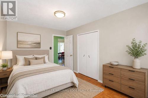 Virtual remodel - 2138 Falmouth Terrace, Burlington, ON - Indoor Photo Showing Bedroom