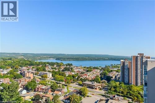 75 Queen Street N Unit# 1204, Hamilton, ON - Outdoor With Body Of Water With View
