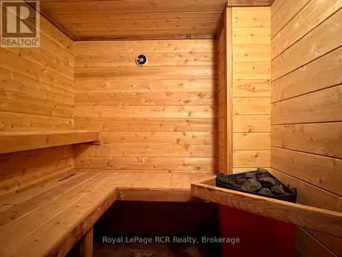 Beautiful cedar wood  sauna. - 2 William Street, Northern Bruce Peninsula, ON - Indoor Photo Showing Other Room