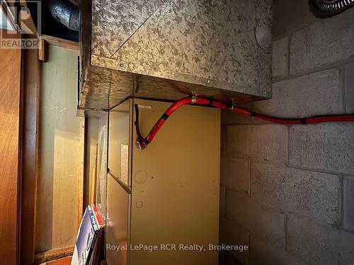 Forced air furnace. - 2 William Street, Northern Bruce Peninsula, ON - Indoor Photo Showing Other Room